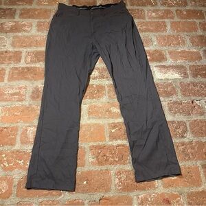 Eddie Bauer Pants Mens 36x34 Gray Travex Chino Performance Stretch Travel